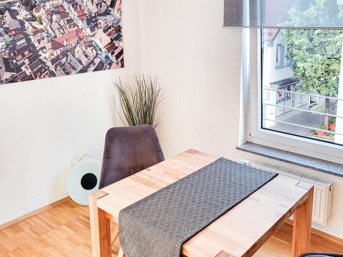 Zentrale Ferienwohnung In Aalen City Mit 4-Sternen Buitenkant foto